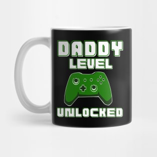 Pregnancy Announcement Daddy Level Unlocked Funny First Time New Expecting  Dad Gamer Birthday Gift Mug